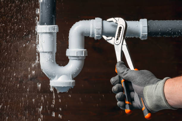 Professional Leak Detection technician working in Barnstable, MA